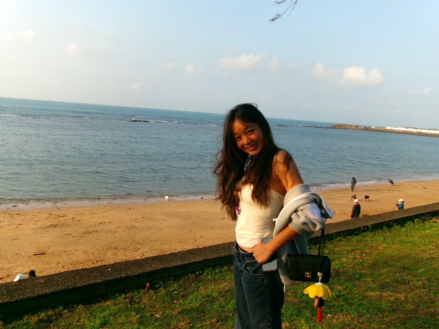Jessica at the beach